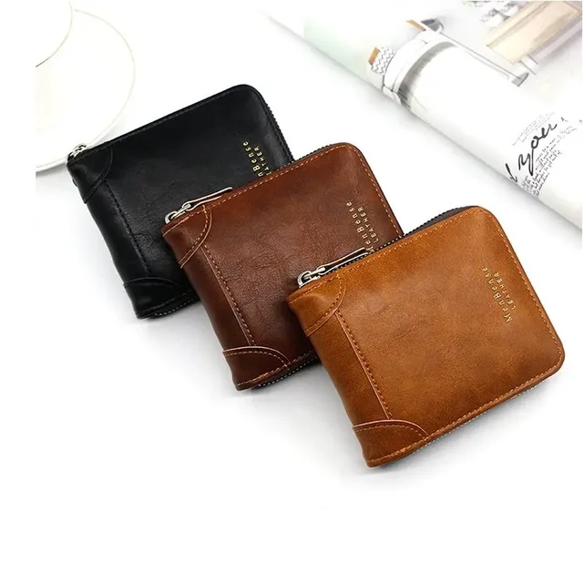 【35%OFF】 for Wallet Zipper Small Short Men Fashion Vintage Male Bags&Wallets