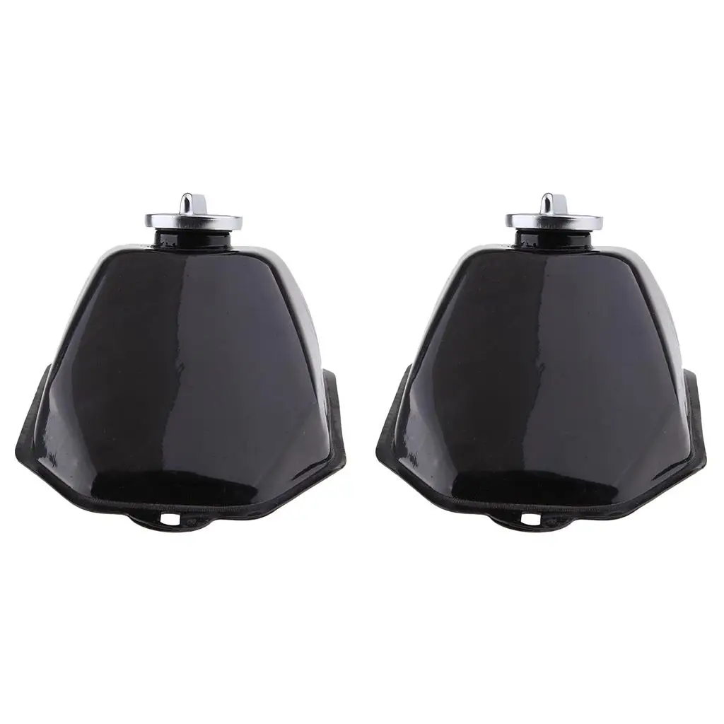 2pcs Fuel Gas Tank W/ Cap for Chinese Made 50cc 125cc Youth ATV 