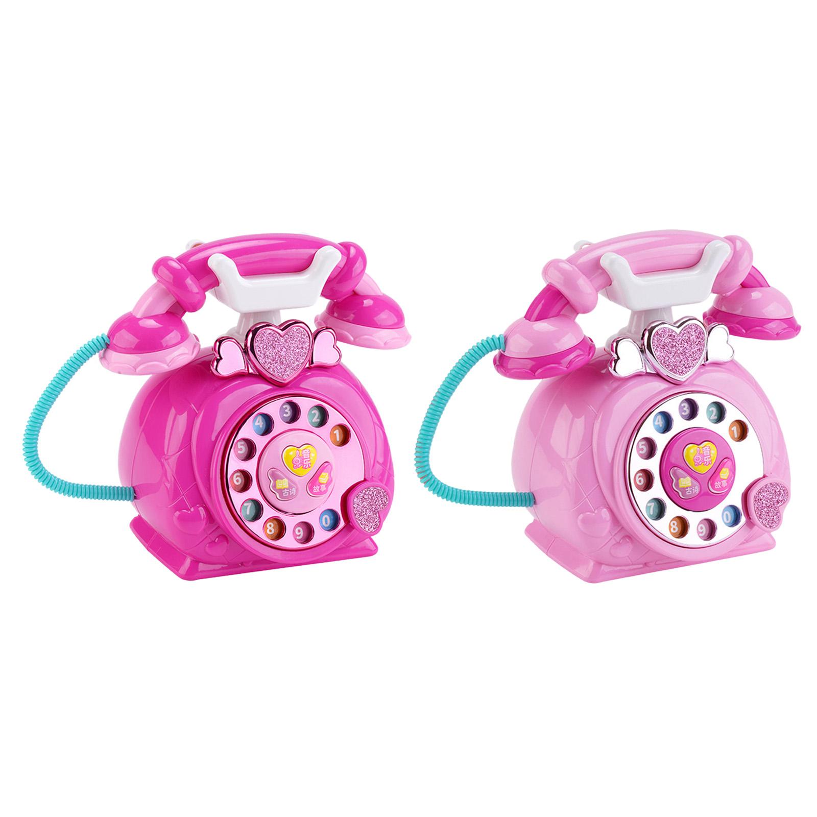 Telephone Toy Storytelling Machine Chinese English Bilingual Early Education