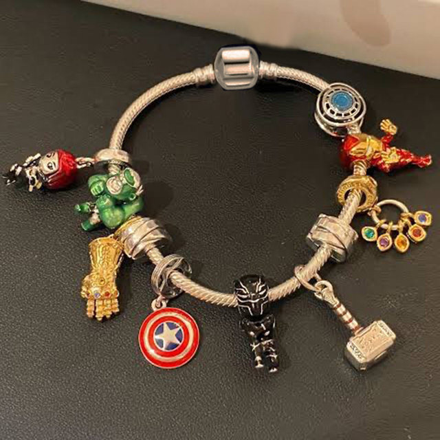 Marvel Captain America Chrm Bracelet – Jewelry Brands Shop