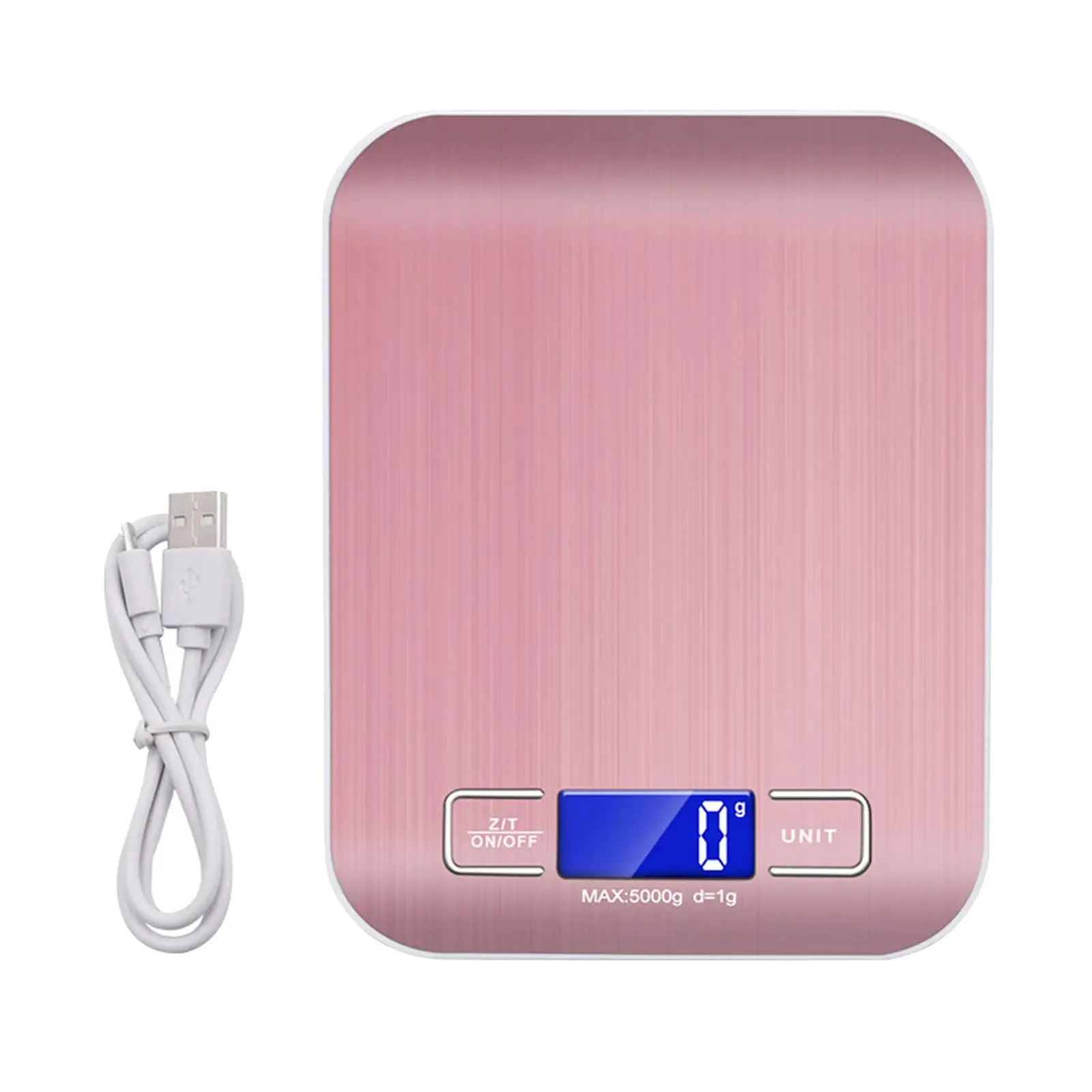 Portable Digital kitchen Scales 5kg 10kg/1g Stainless Steel LCD Electronic Food Diet Postal Balance Measure Tools weight Libra