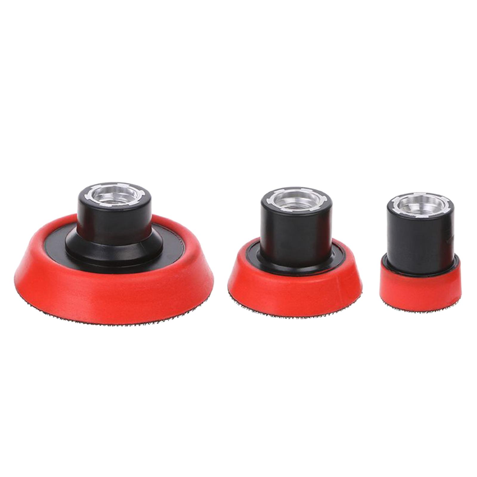 3 Pieces Backing   Accs Buffering Backer Set Tools Durable M10 Polisher