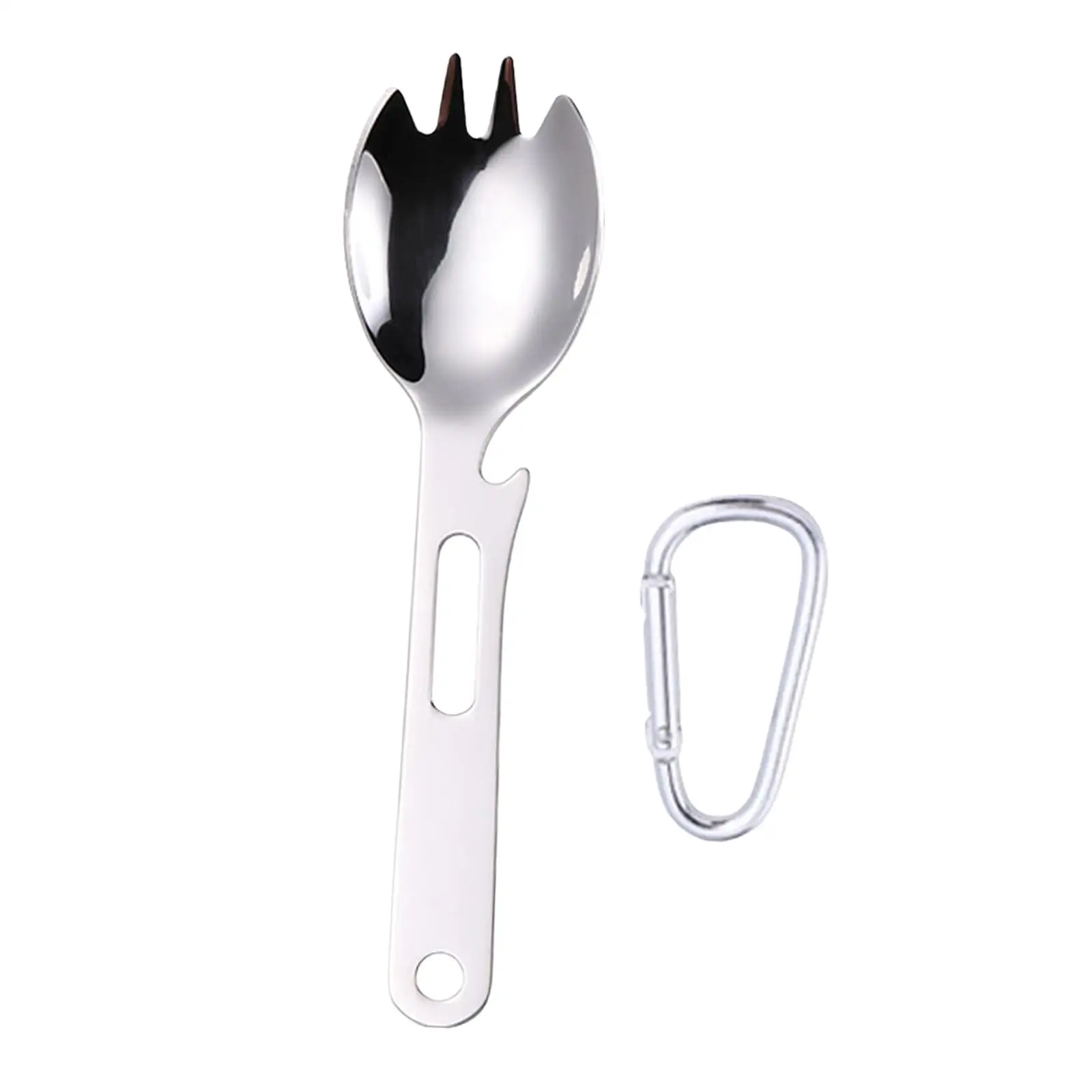 Multifunctional Spork Spoon Can Opener Dinnerware Wrench Tableware Flatware