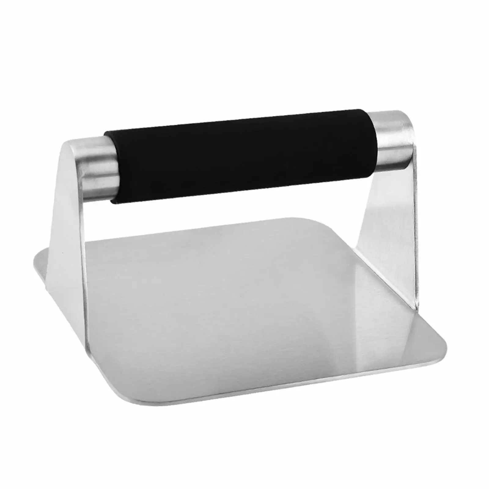 Stainless Steel Burger Press Nonstick Griddle Accessories Meat Steak Press Grill Press for Barbecue Sandwich Cooking Steaks