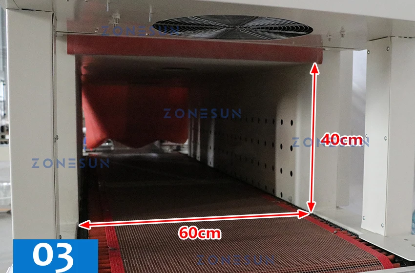 ZONESUN ZS-SPL4 Máquina automática de embalagem e encolhimento de garrafas 