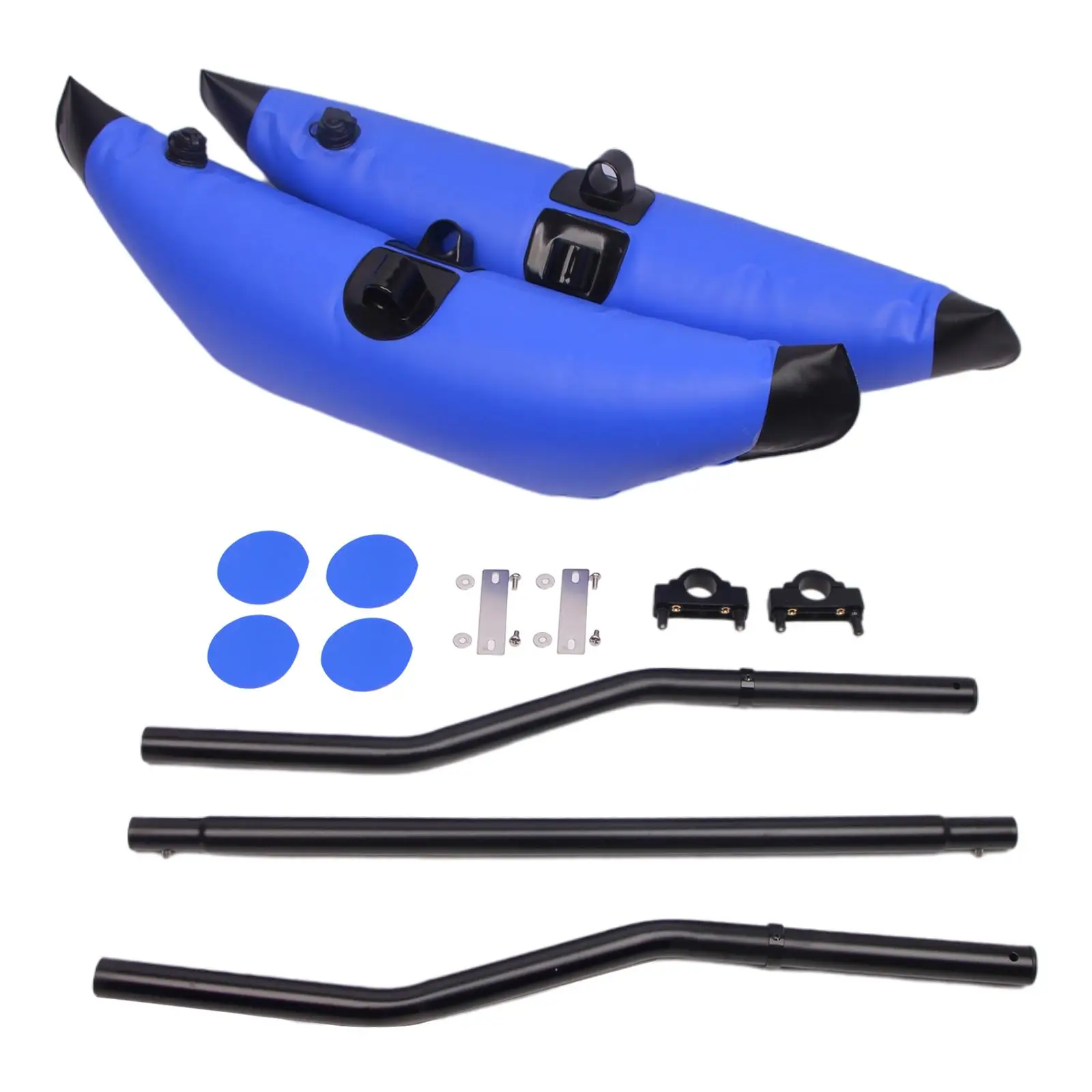 PVC Kayak Stabilization System, Inflatable Outrigger Float Rods  Standing for Paddling  Going Boats Fishing Boat Kayaking