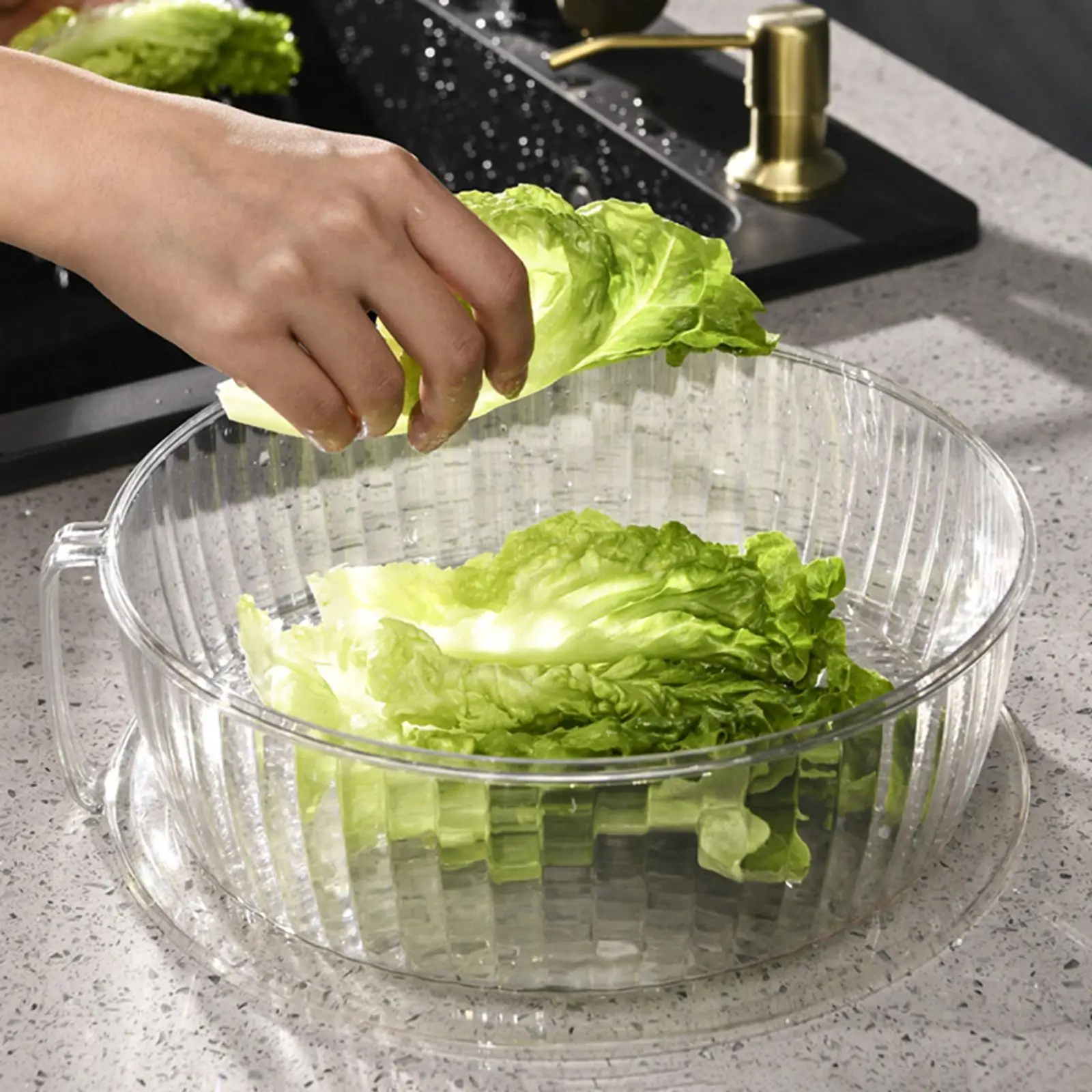 Multi Layer Dish Cover Multi Purpose High Capacity Transparent for Household