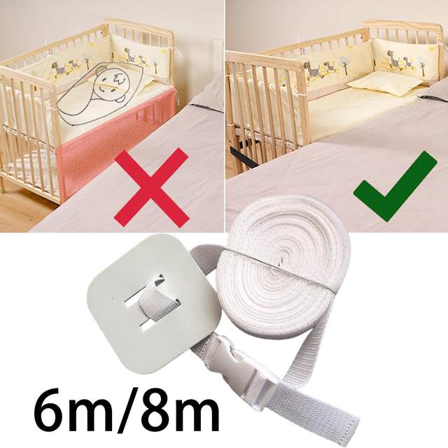 Crib Fixed Belt Splicing Large Bed Anti-moving Straps Mother and Child Bed  Supporting Large Bed Straps Crib Straps for Newborn - AliExpress