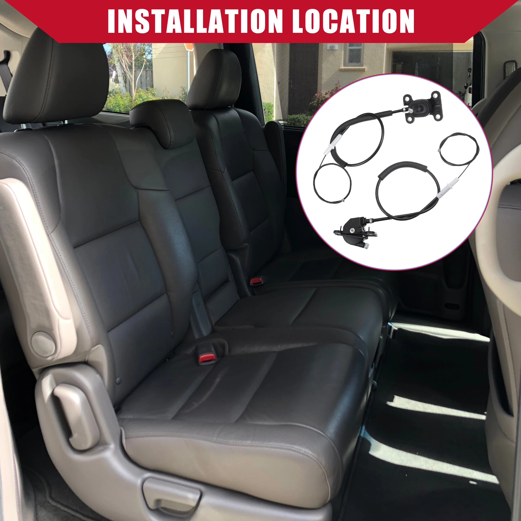 Cables de puerta corredera UXCELL para Honda Odyssey