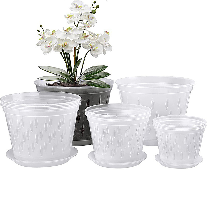 Title 3, 1pc vaso de flores com bandeja jardim plantador...