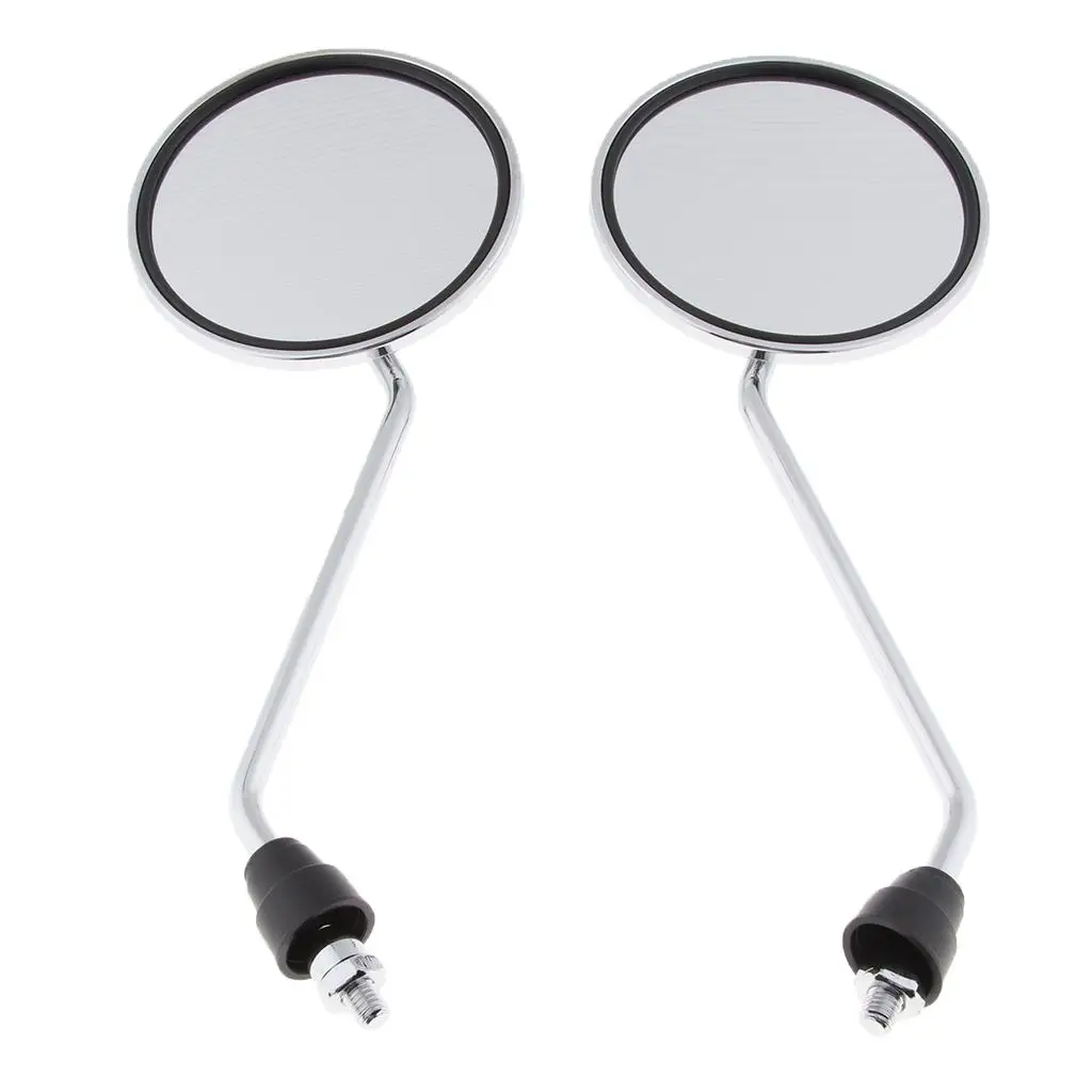 2pcs 290mm L rearview mirror rearview mirrors for scooters chrome-plated
