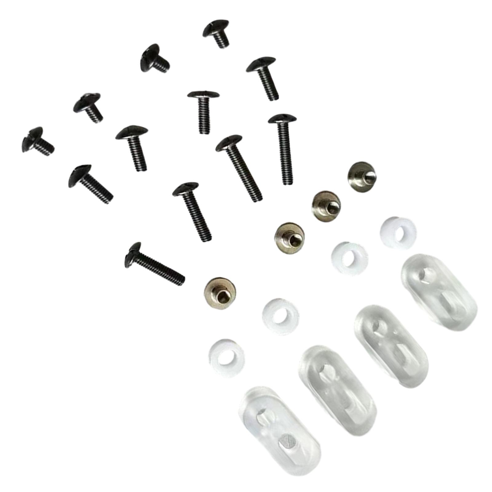 Hockey Helmet Visor Screws Accessories Washers Nuts Easy to Replace Universal Repair Kit