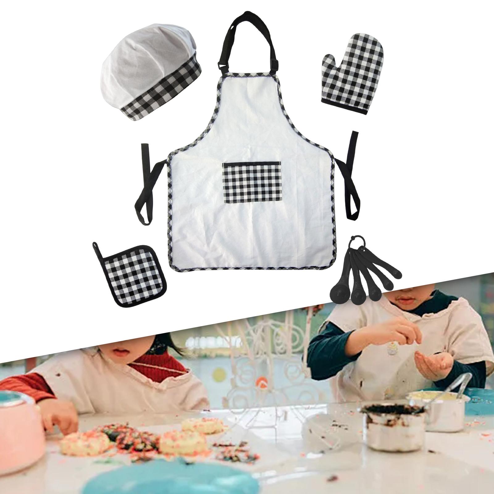 Cooking and Baking Set Bake Supplies Accessories Chef Hat Spoon Oven gloves