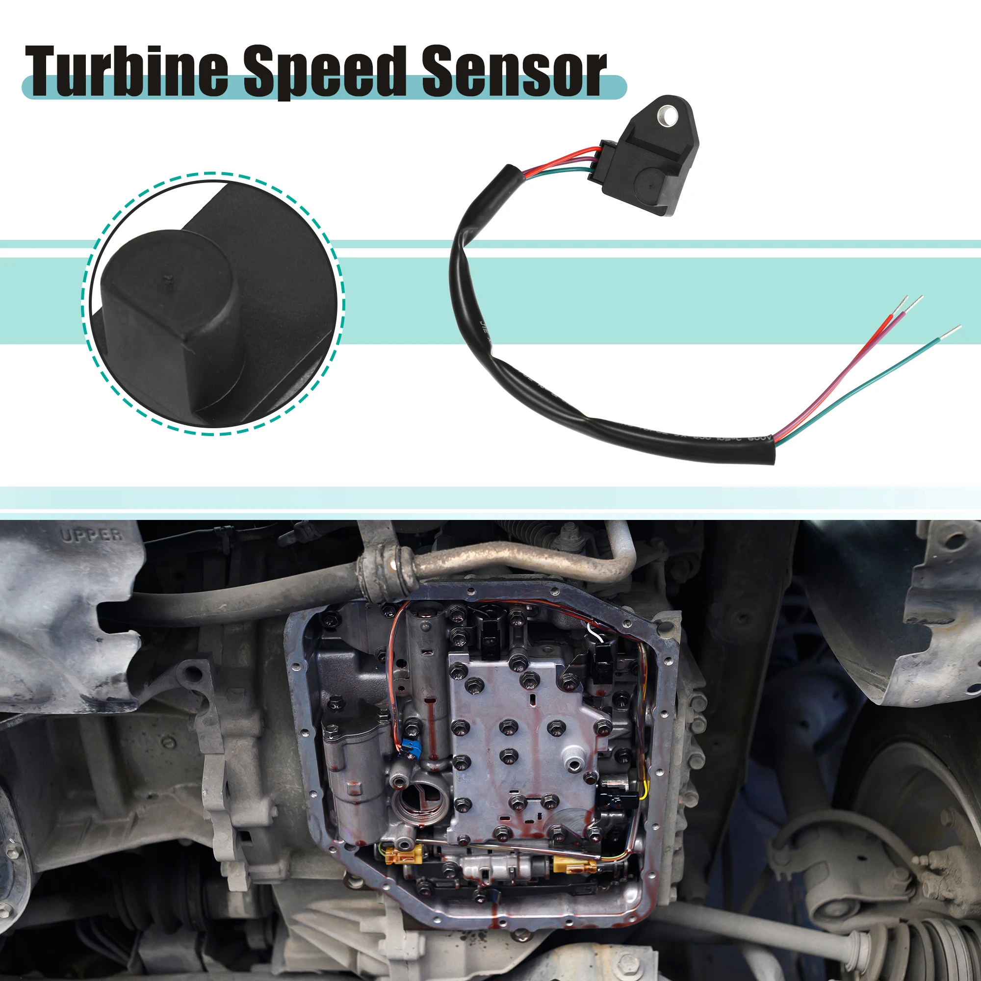 Sensor de velocidad de turbina instalado en motor Subaru