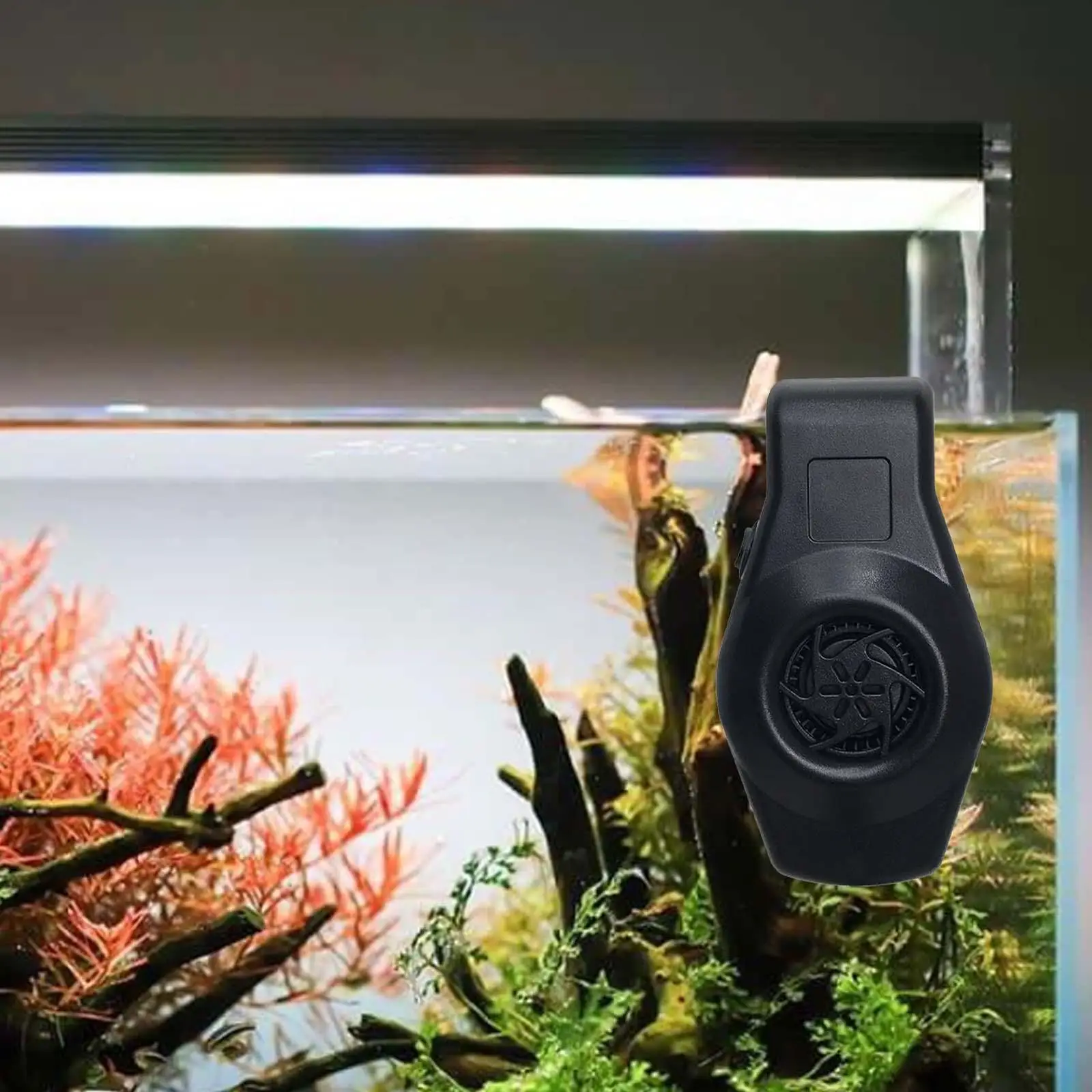 Aquarium Cooling Fan Fish Tank Chiller Pets Supplies Accessories 2 Speed