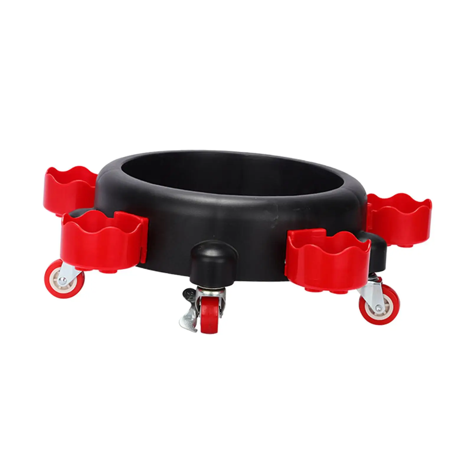 Bucket Dolly Convenient Roll Swivel Casters to Move Car Wash Bucket Insert for Car Washing Detailing Painting Assistance