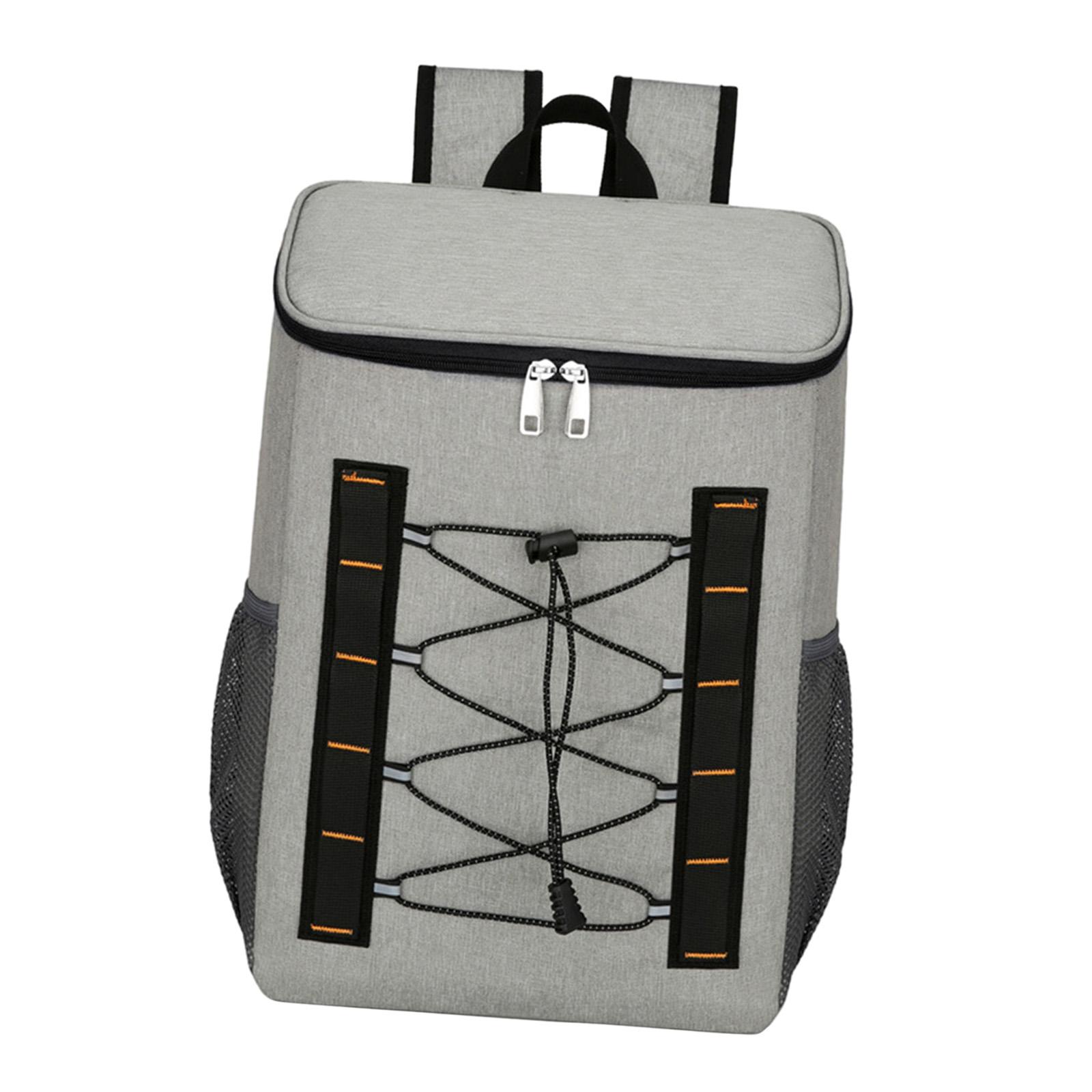 Outdoor Picnic Bag Thermal Bag Portable Large Capacity Insulated Backpack Cooler Bag for Park Day Trips Picnic Fishing Hiking