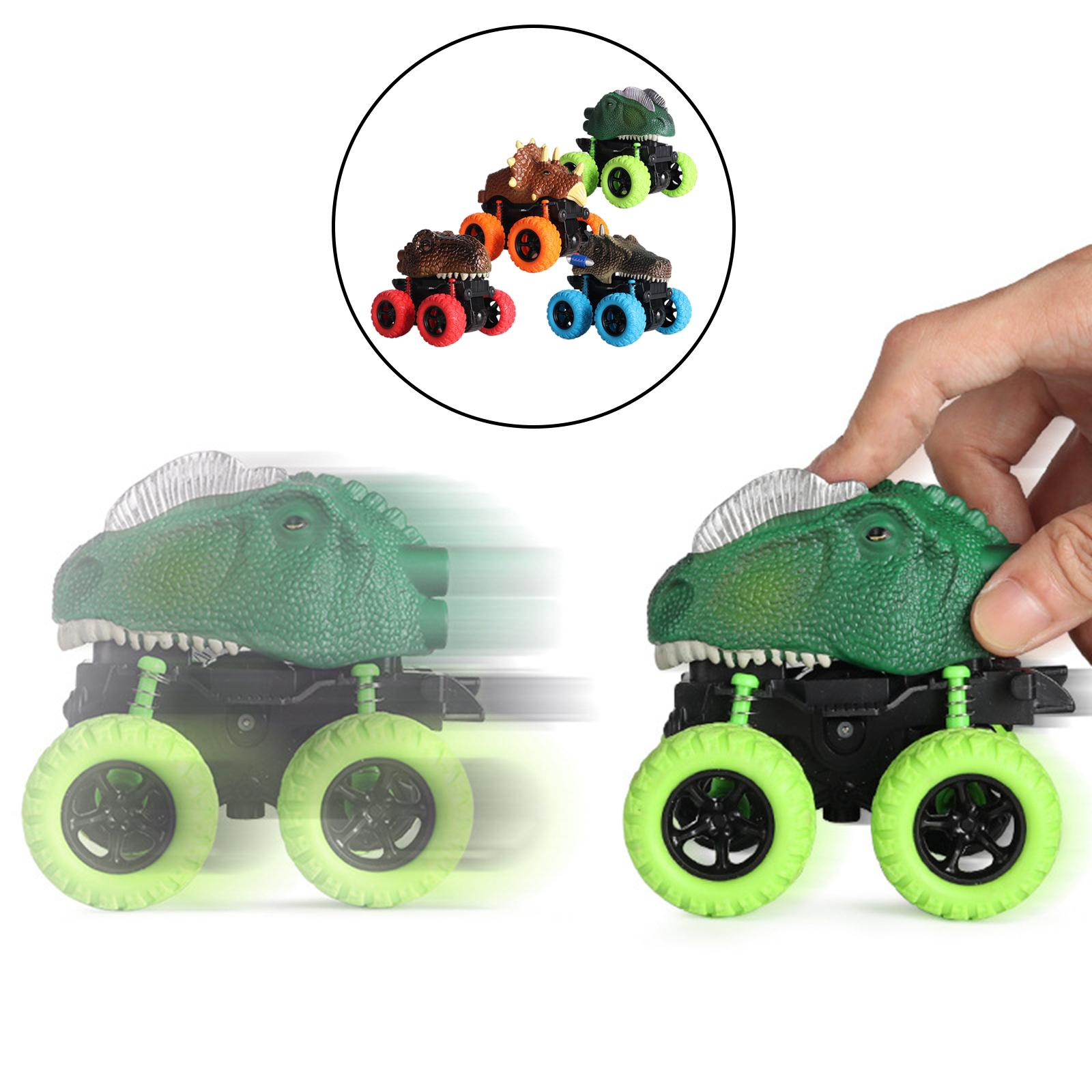 4 Pieces Pull Back Cars Monster Cars Toys Kids Car Toys for Kids 3 4 5 6 Boys Girls
