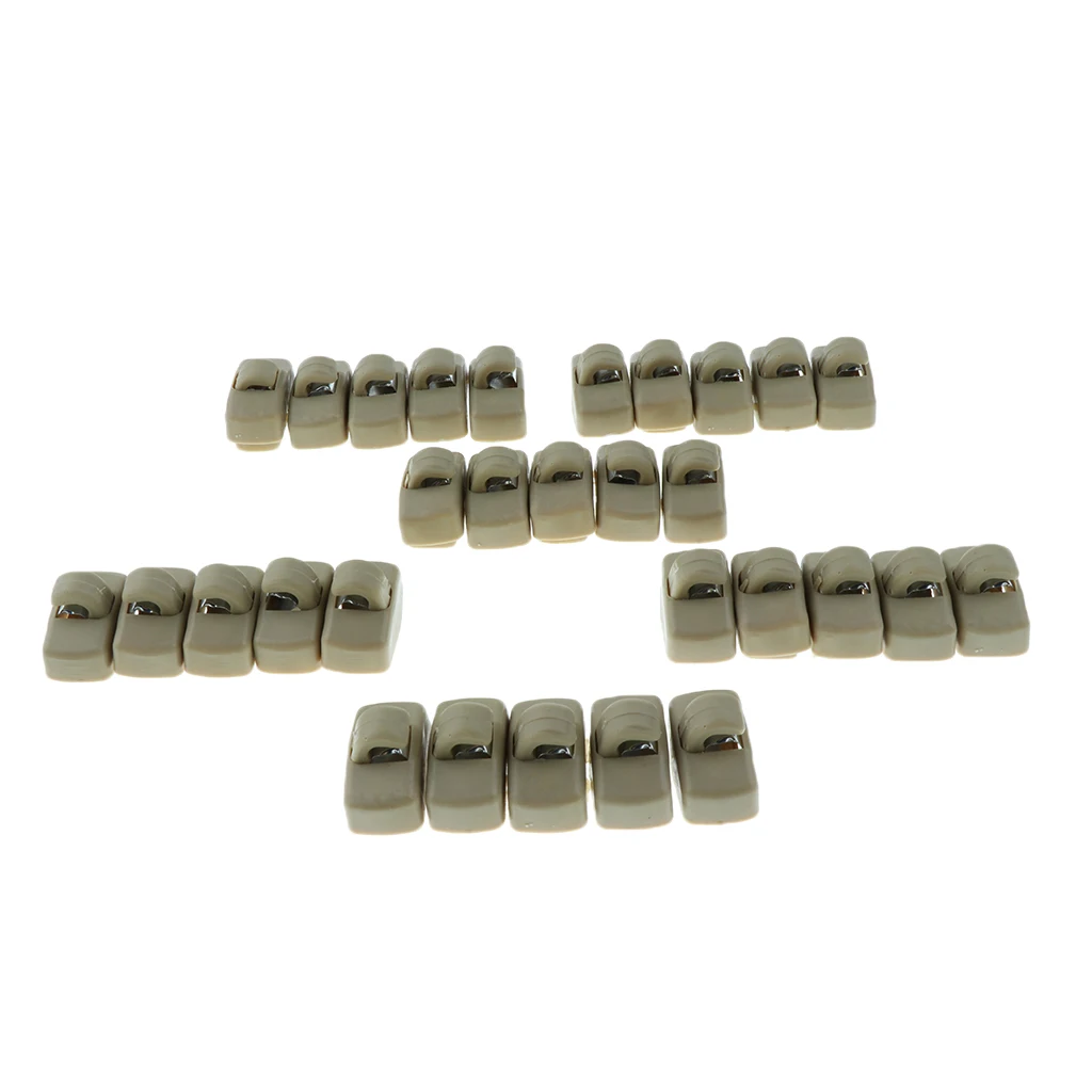 30x New Car Sun Visor Hook Retainer Clips Replaces for Lavida