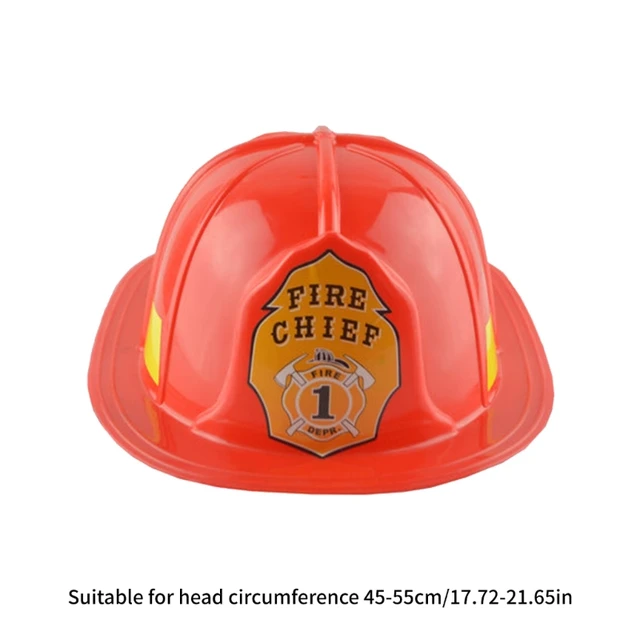 Sombrero bombero para niños, casco bombero, accesorio disfraz, sombrero  bombero R7RF