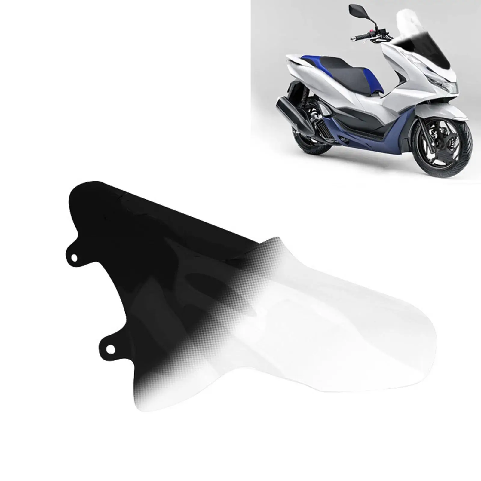 Motorcycle Windscreen Anti Scratch Screen Windshield Deflector Protector for Honda Pcx160 2022