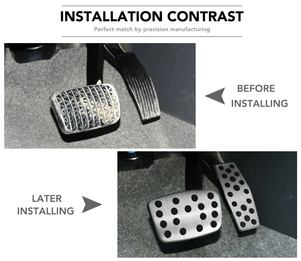 Auto Pedale Pedal Pad Abdeckung Für Chevrolet Cruze Trax Malibu für Opel Mokka 2013-2015 ASTRA J Insignia Edelstahl – Detail 4