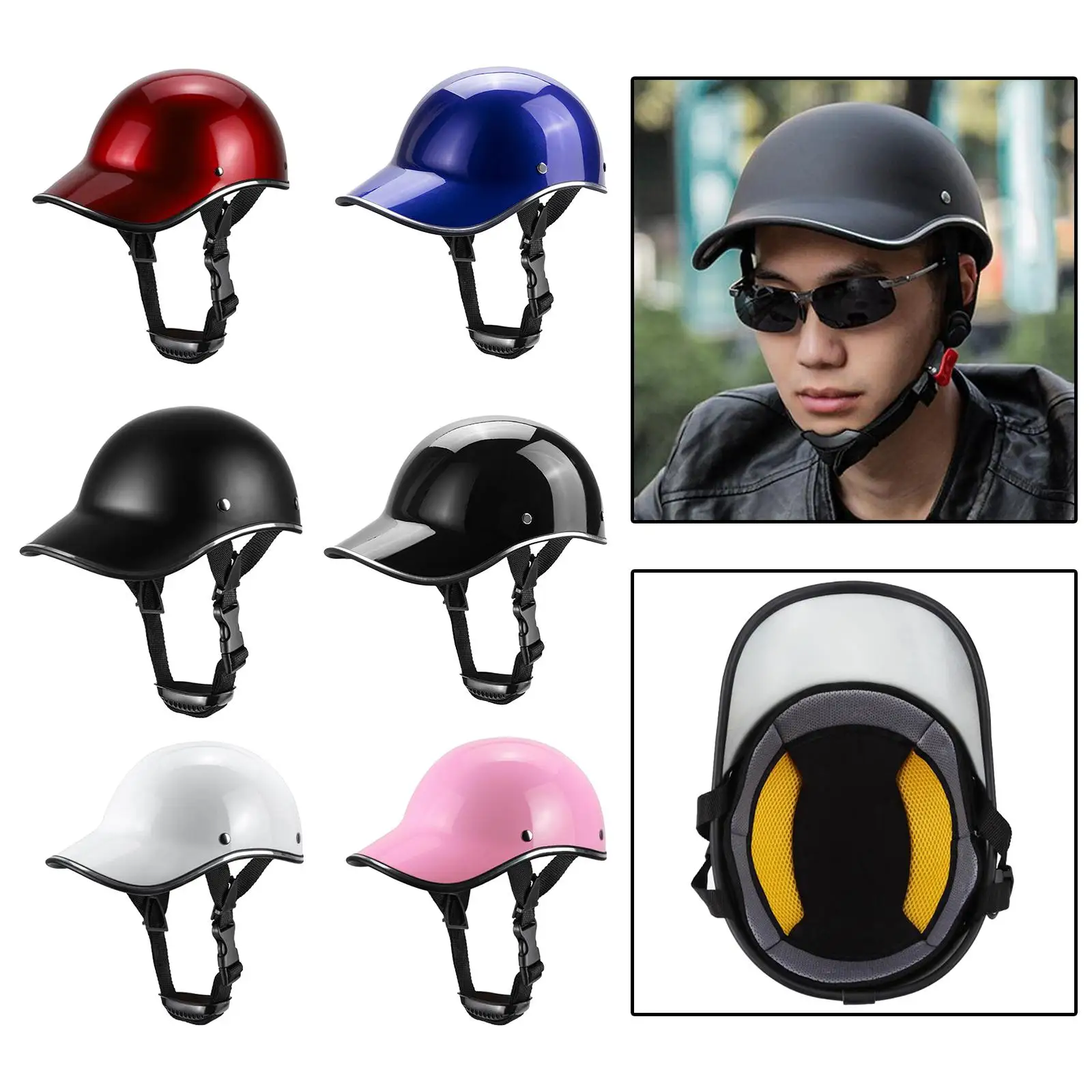 Adult Bike Helmet Cycling Liners Ventilation for Outdoor Sports Scooter BMX