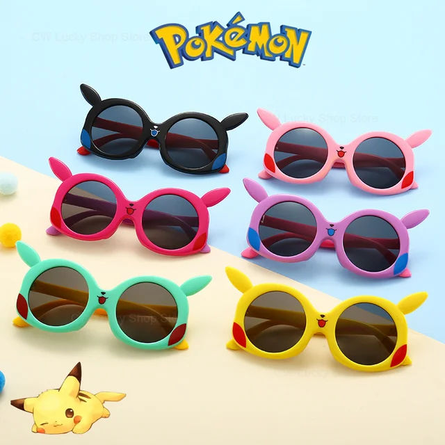 Pokémon Pikachu Wayfarer Kids Sunglasses - Black - 1 Each