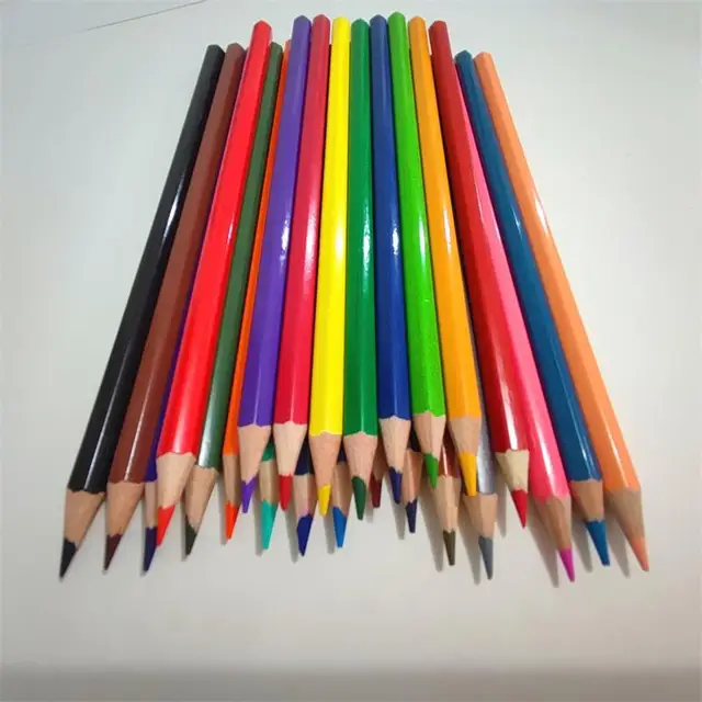 Color Pencil 12pcs - JIKUN Non-toxic Oil/ Water/ Metallic/ Neon