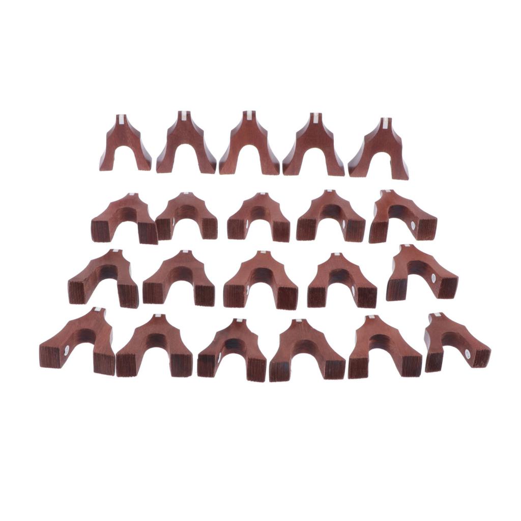 21pack Exquisite Redwood Guzheng Bridge Chinese  Gu Zheng Replacement
