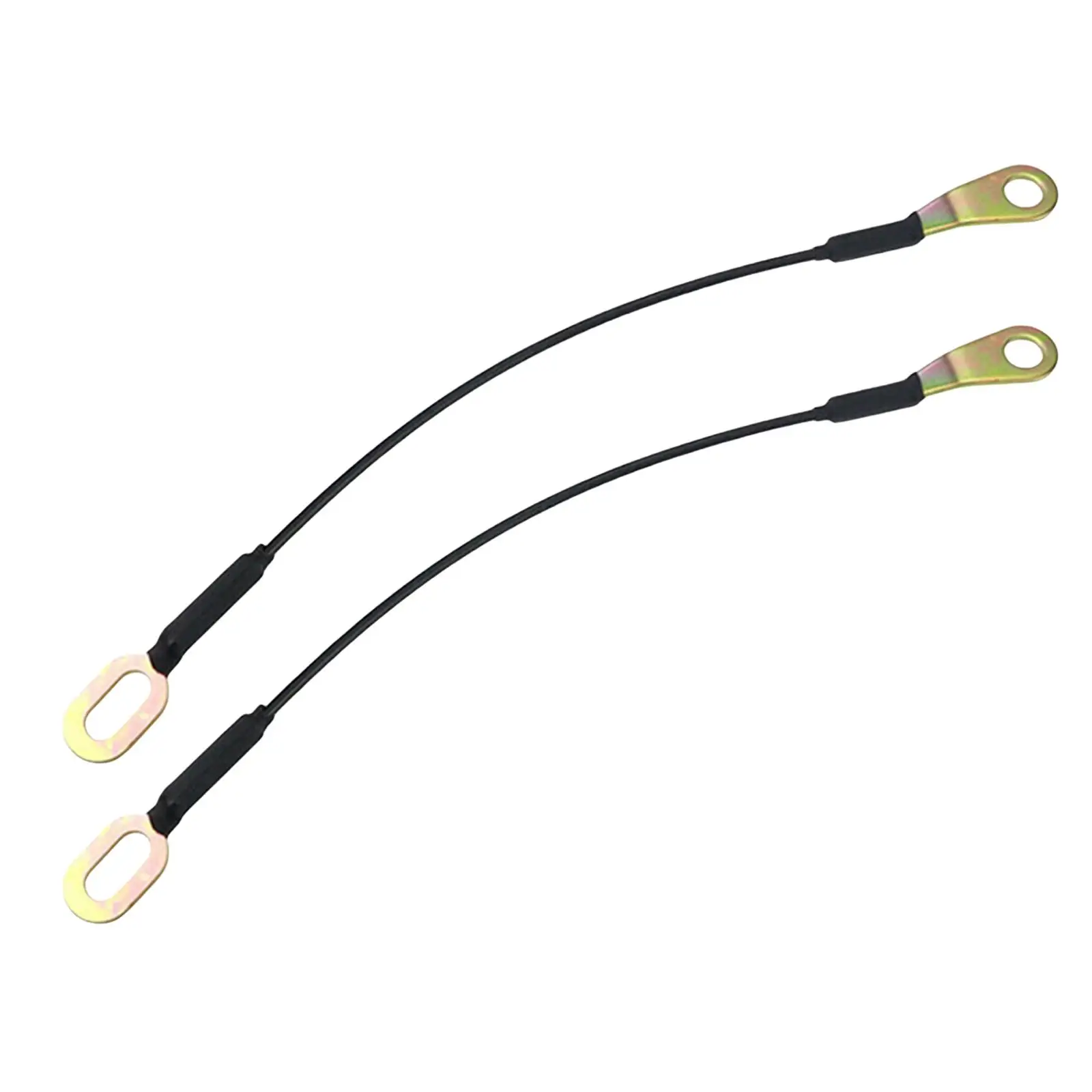 1 Pair Rear Tailgate Cable UH70-65-760 Length 15inch Tail Gate Cord replacements for Ford Thunderbird 2011-2019 Professional