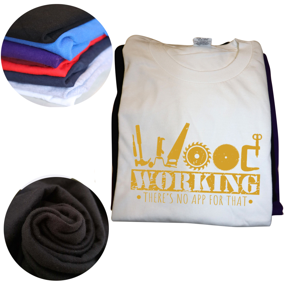 Lustige Zimmerei Auftragnehmer Holzbearbeitung Werkzeuge Holz Arbeiter Humor Heimwerker T Shirts Grafik Baumwolle Streetwear Kurzarm T-shirt – Detail 4