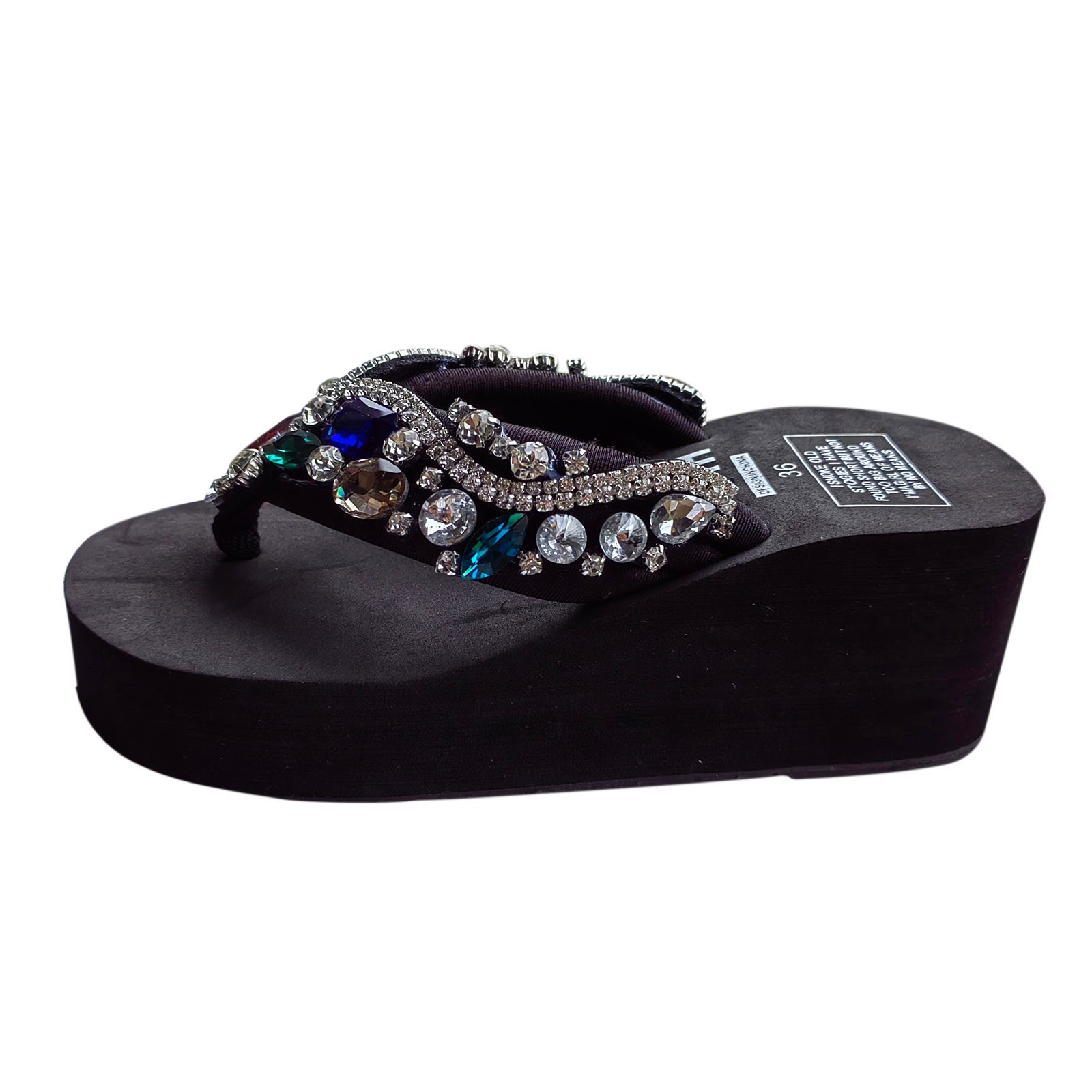 Womens Size 11 Sandals Black Sandals Women 37 Wedges Shoes Women Sandals  Comfort With Elastic Sandals Platform for Women Black - купить по выгодной  цене | AliExpress