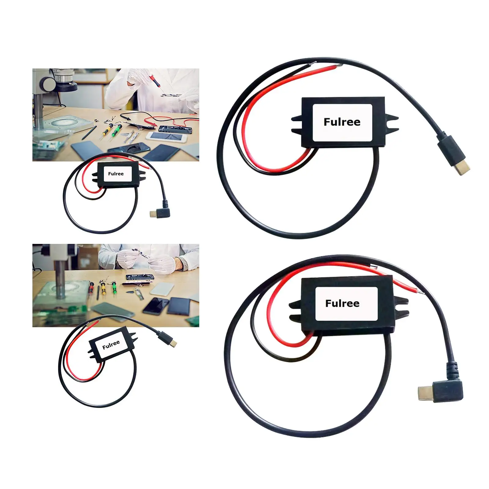 12V to 5V Converter Reduced Voltage Regulator Power Adapter Converter for Electronic Device