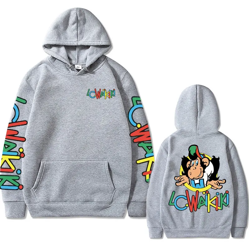 Title 9, Venda quente engraçado macaco gráfico hoodie lc...