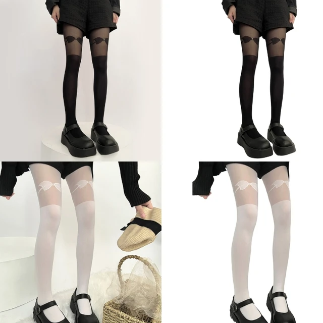 Women's Pantyhose,Bunnies High Waist Pantyhose Sheer Tights Thigh High  Stockings - AliExpress