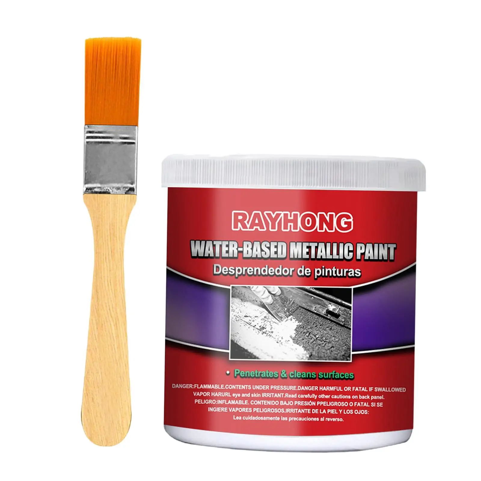 Rust paint Chassis Derusting Multifunctional Universal Rust Preventive Coating for Trash Cans Automotive Agricultural Fleet