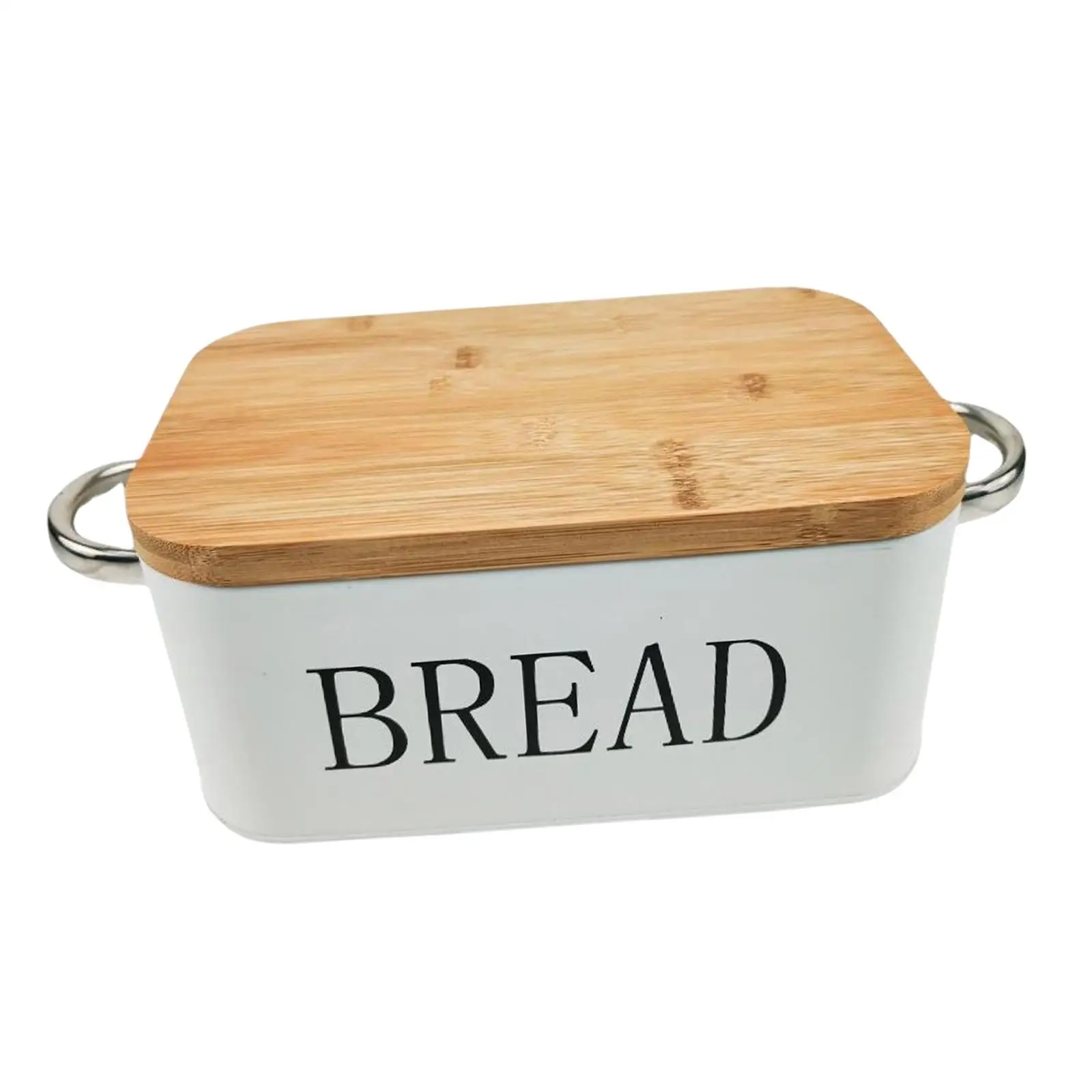 Vintage Style Multi Purpose Bread Storage Container with Cutting Board Lid