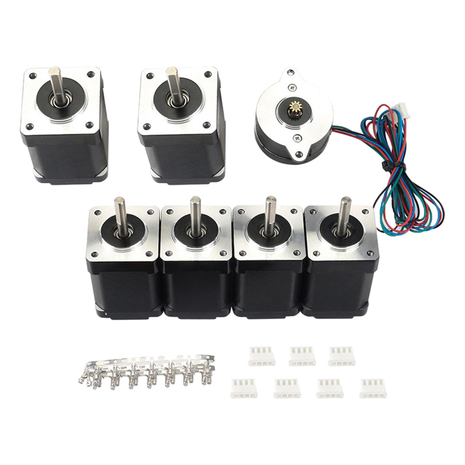 7x NEMA17 Stepper Motor 1.8 Degree High Step Motor for Accessory