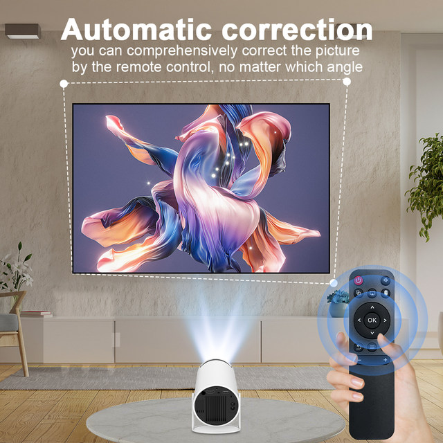 Magcubic Android 11 4K Projector WiFi6 HY300 Allwinner h713 200ANSI BT5.0  1280*720P Dual wifi Home Theater Outdoor portable - AliExpress