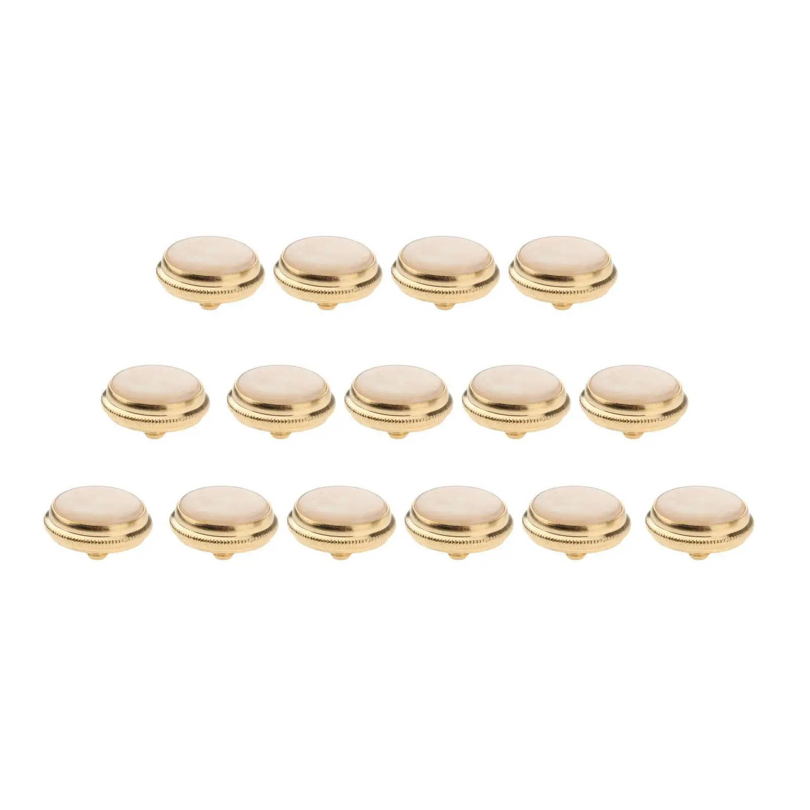 Pack of 15 trumpet type Finger Buttons Musical Instruments Replacement