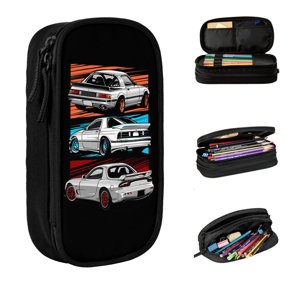 RX7 Pencil Box, Big Capacity Pencil Bags,