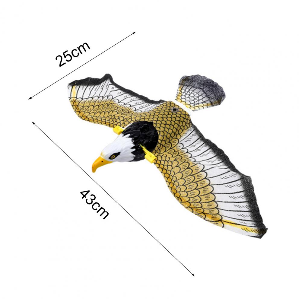 Декор для сада орела, многоцветный широко применяемый аккумулятор, нужен  ручной Орел с музыкой для сада