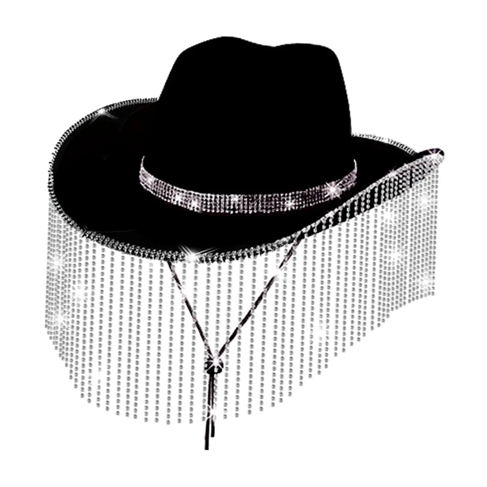 Western Style Cowboy Hat Men Trendy Cowgirl Hat for Cosplay Holidays Travel