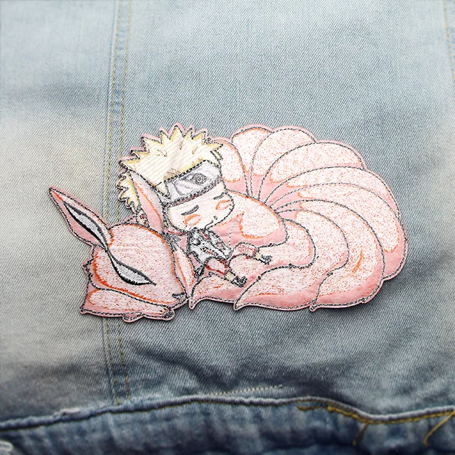 Naruto Anime Series Jiraiya Character Face And Name Embroidered Iron On  Patch