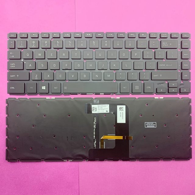 US Black&Backlit Laptop Keyboard For Toshiba PN NSK-VC0SU DARFON