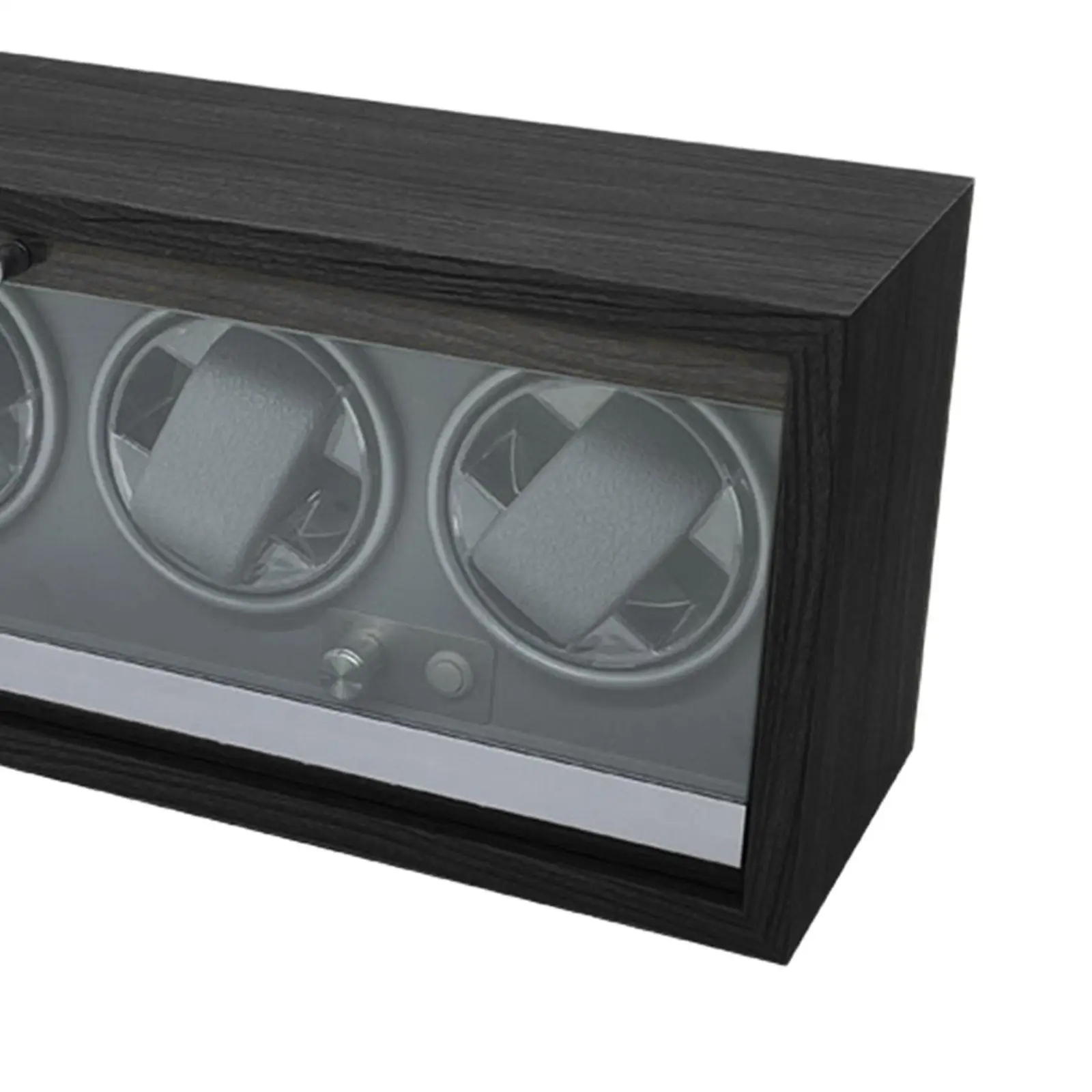 Watch Winder Box Mechanical Rotating Box Watch Display Case with Ambient Light Luxury Wooden Watch Box for Mechanical Watches