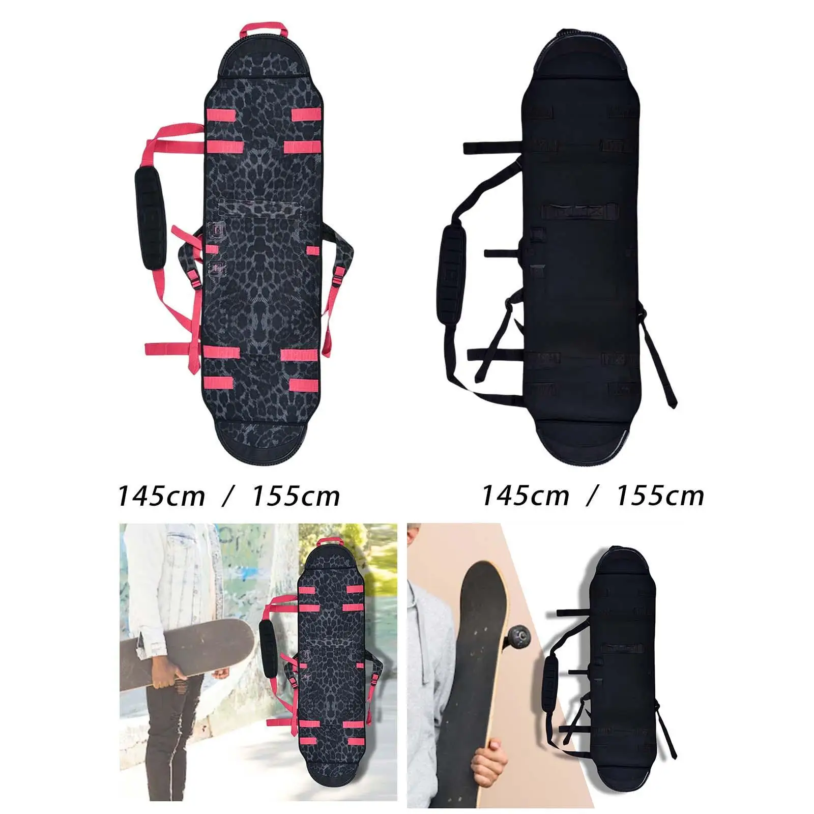 Snowboard Sleeve Cover Case Snow Board Accessories Adjustable Shoulder Strap Protection Ski Storage Bag for Women Men Longboard