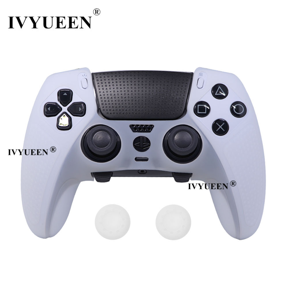 IVYUEEN Anti-Rutsch-Schutzhülle für PlayStation 5, PS5, DualSense Edge Controller, weiche Gummi-Silikonhülle, Griffabdeckung – Detail 10