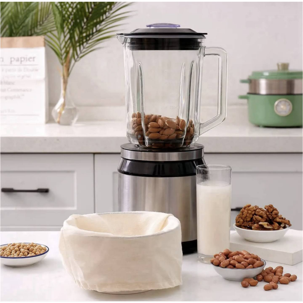 Reusable Cheese Cloth Filter Bags for Tea Yogurt Cold Brew Milk Tea Strainers Soap Herbs Spice Strainers Muslin Drawstring Bags